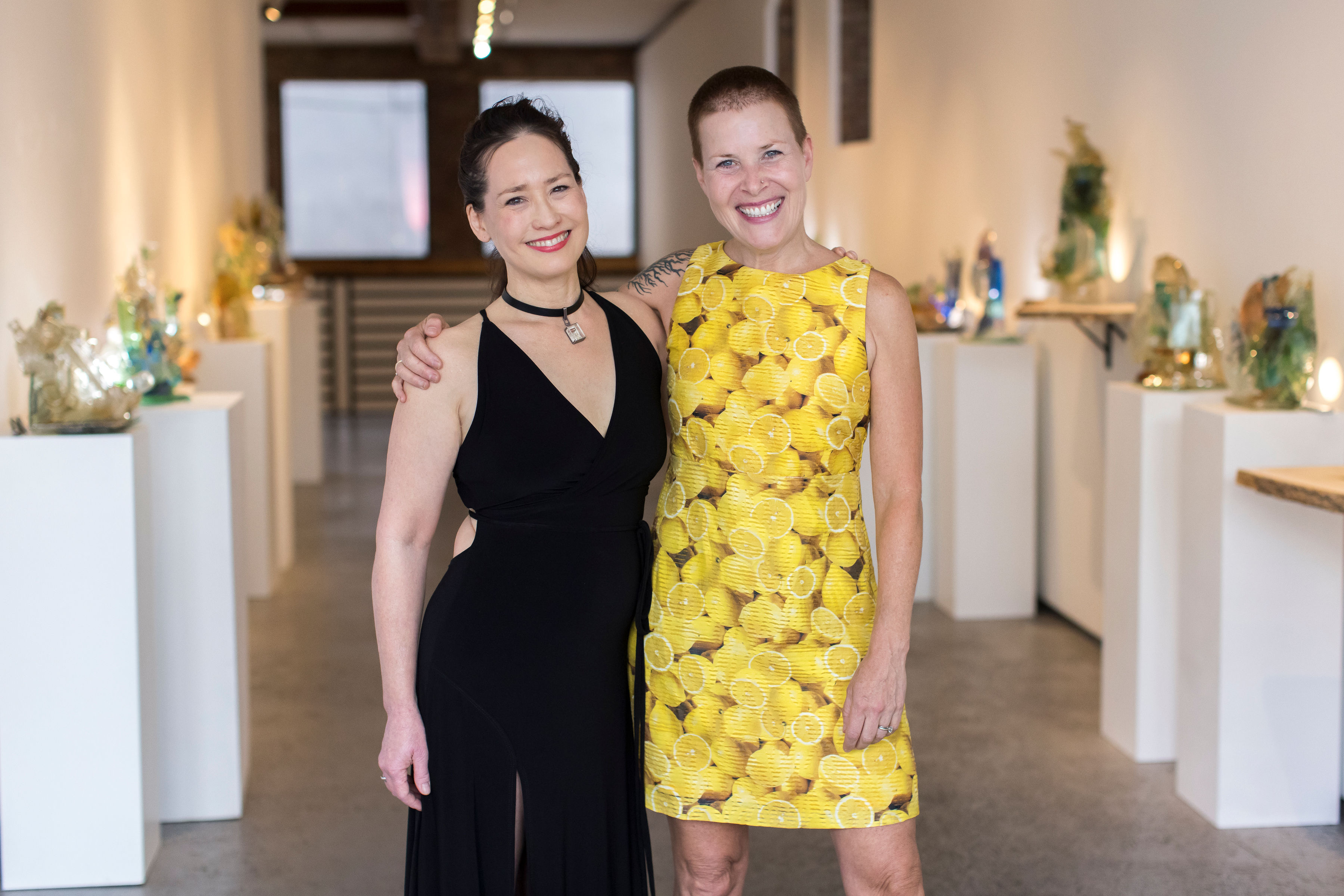Nancy Wu and Jean Davis