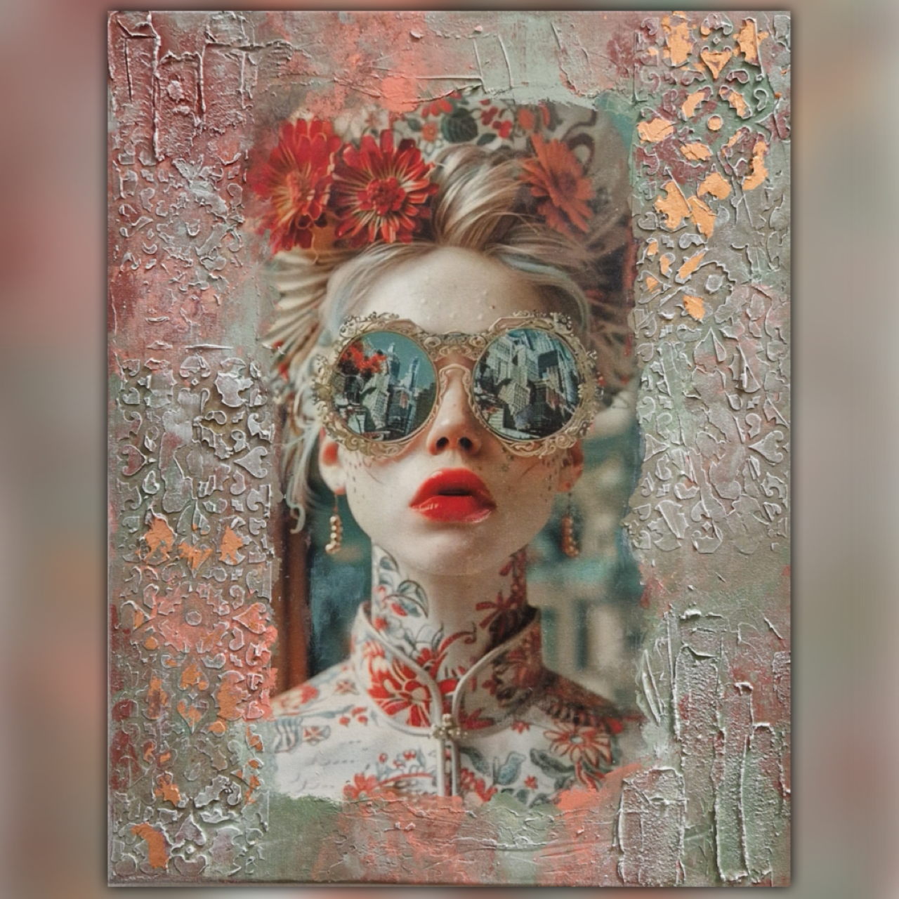 The Lady with Scarlet Lips