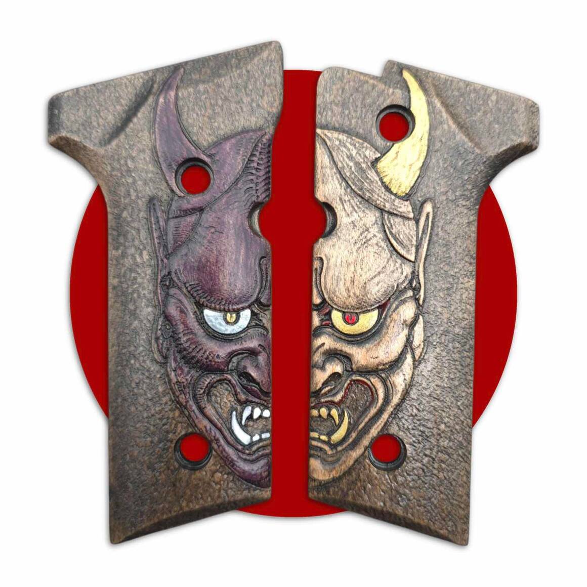 Oni Demon W grips for Beretta M9A3