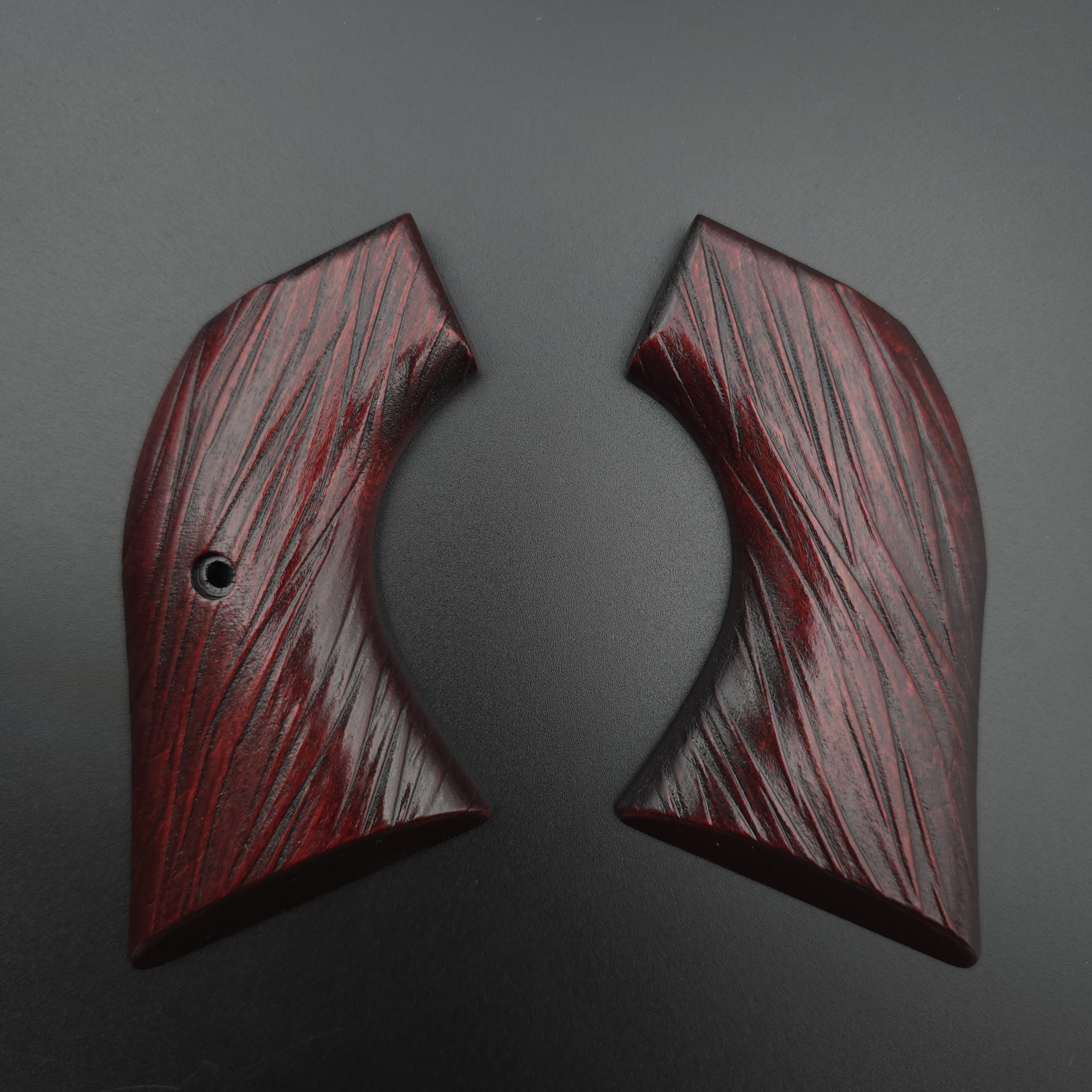 Fibers Dark Blood grips for Ruger XR3-RED