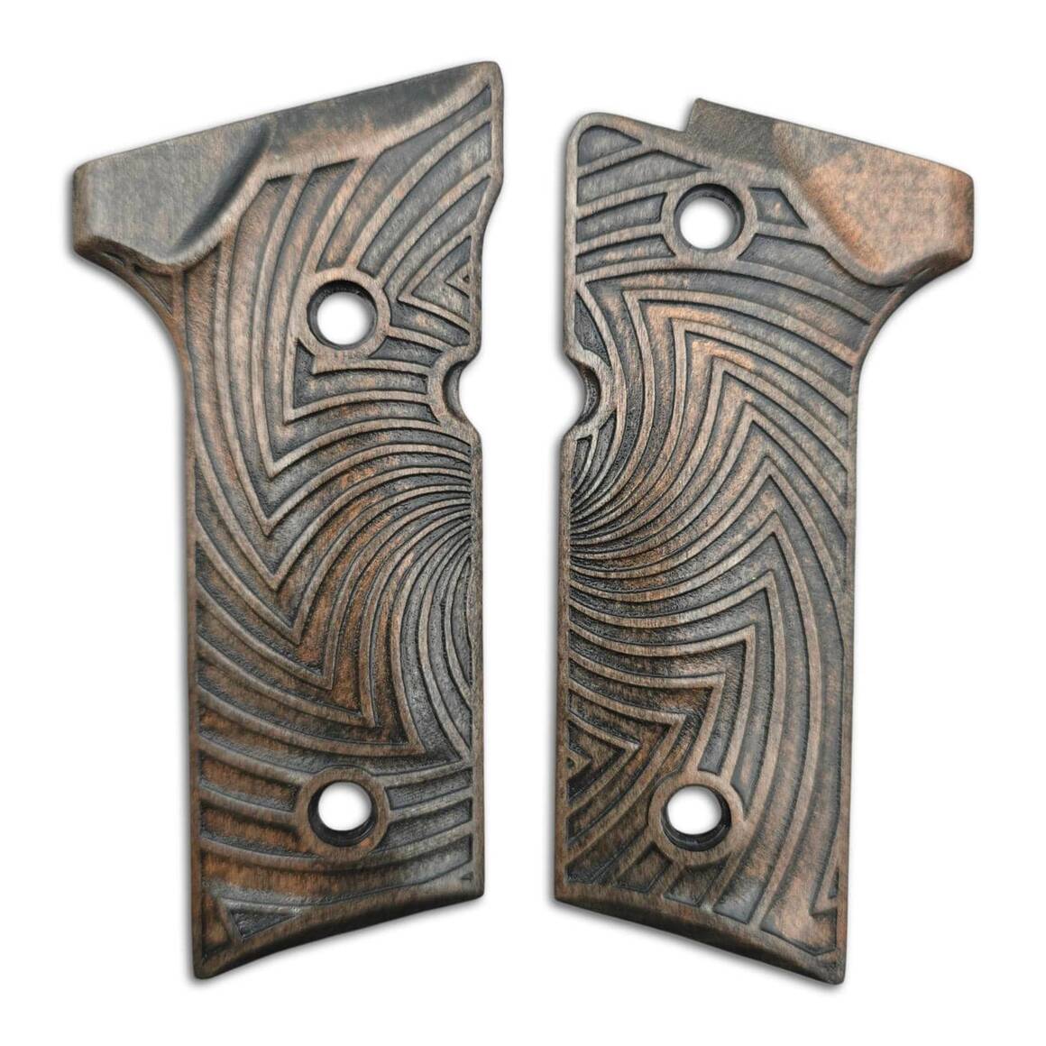 Artefact Dark Bronze grips for Beretta M9A3